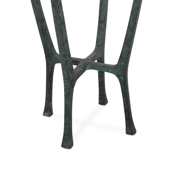 Creighton End Table - Green Verdigris