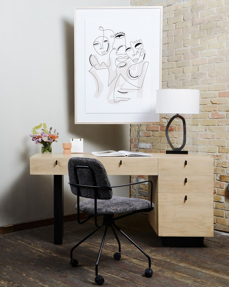 Bingley Table Lamp - Slate Aluminum