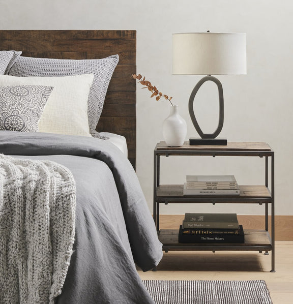 Bingley Table Lamp - Slate Aluminum
