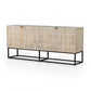 Kelby Sideboard - Light Wash Carved Mango