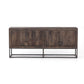 Kelby Sideboard - Carved Vintage Brown