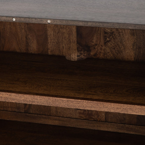 Kelby Sideboard - Carved Vintage Brown