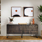 Kelby Sideboard - Carved Vintage Brown
