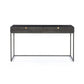 Kelby Writing Desk - Carved Vintage Brown