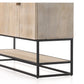 Kelby Small Media Console - Light Wash Carved