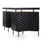 Raffael Desk - Carved Black Wash
