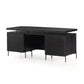 Raffael Desk - Carved Black Wash