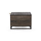 Kelby Storage Bunching Table - Carved Vintage Brown