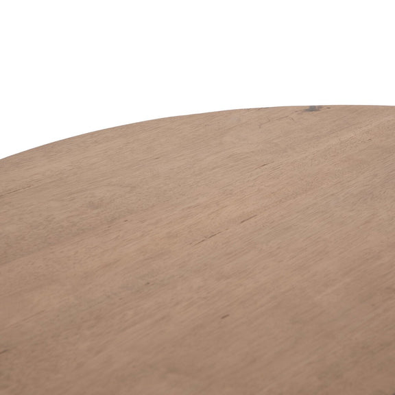 Bronx Dining Table - Light Brushed Parawood