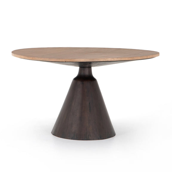 Bronx Dining Table - Light Brushed Parawood