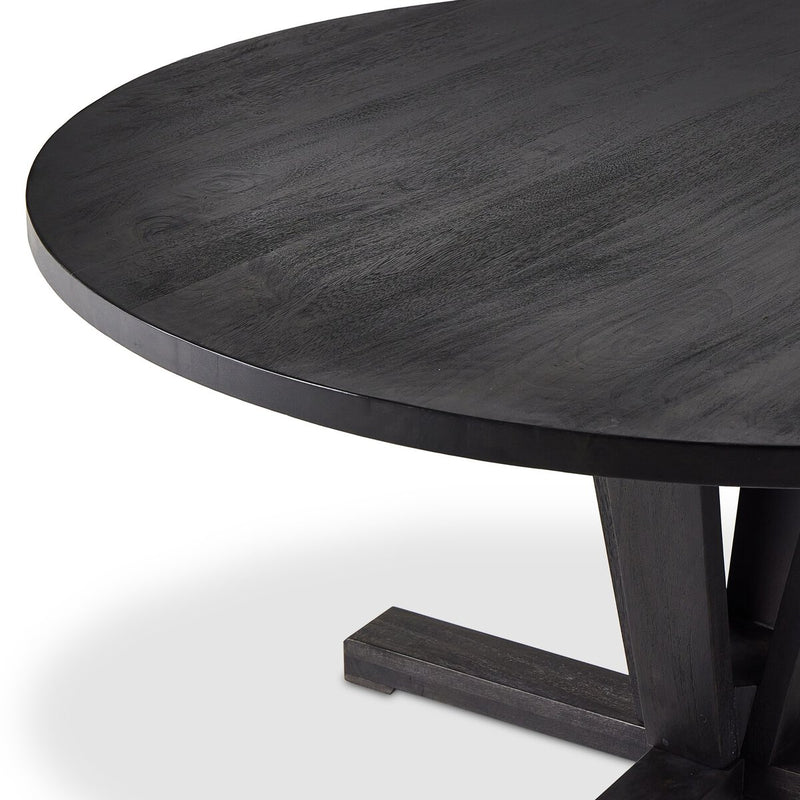Cobain Dining Table - Flint Black