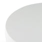 Basil Outdoor End Table - Matte White