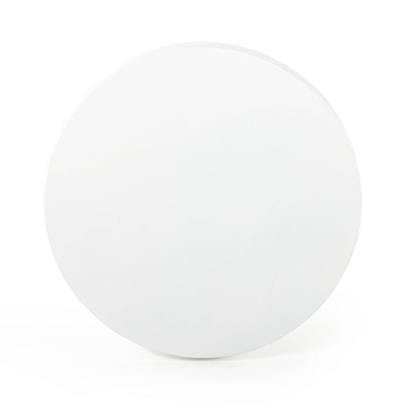 Basil Outdoor End Table - Matte White
