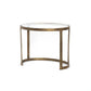 Calder Nesting Coffee Table - Polished White Marble