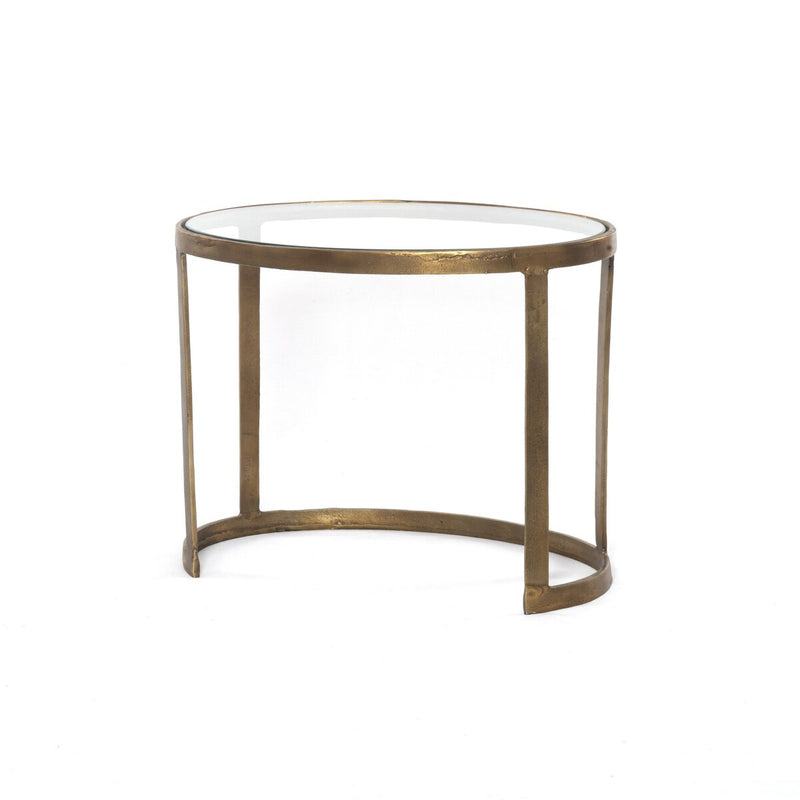 Calder Nesting Coffee Table - Polished White Marble