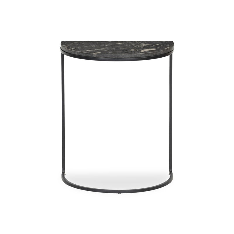 Ane Nesting Tables - Polished Black Marble