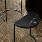 Ane Nesting Tables - Polished Black Marble