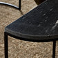 Ane Nesting Tables - Polished Black Marble
