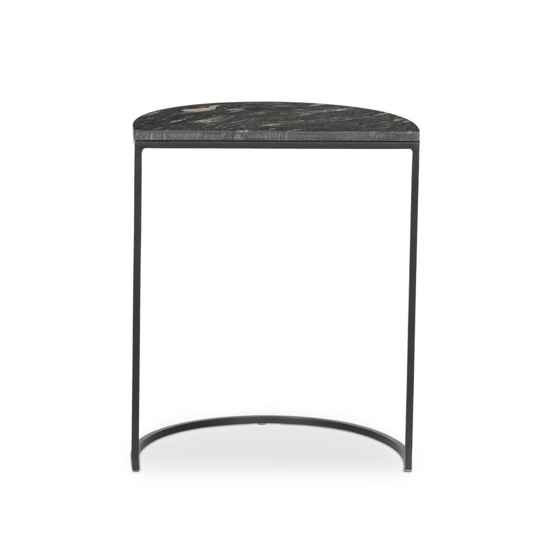 Ane Nesting Tables - Polished Black Marble