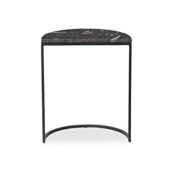 Ane Nesting Tables - Polished Black Marble
