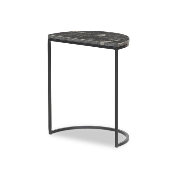Ane Nesting Tables - Polished Black Marble