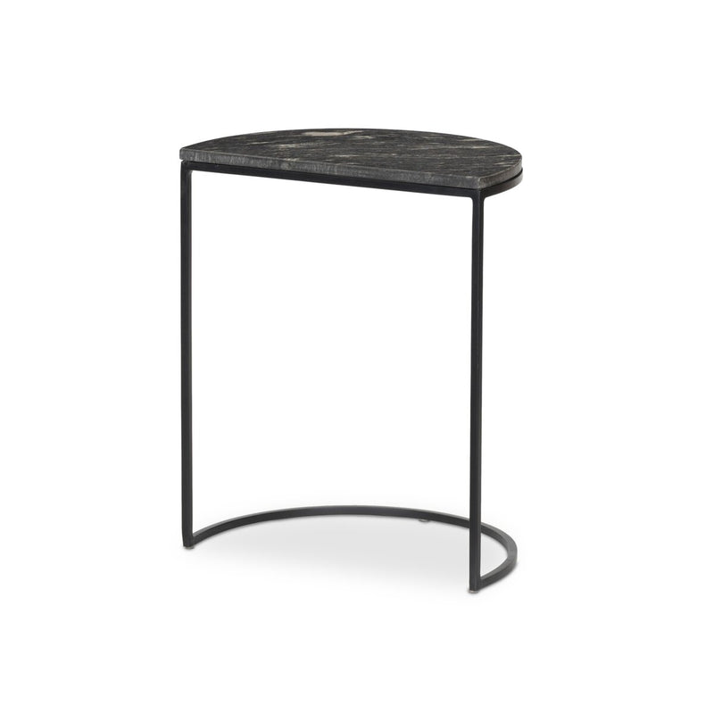 Ane Nesting Tables - Polished Black Marble
