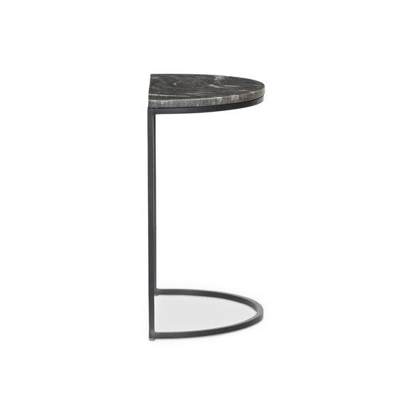 Ane Nesting Tables - Polished Black Marble