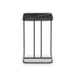 Adalley C Table - Polished Black Marble