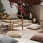 Teak Stool - Ivory Teak