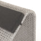 Paige Outdoor Woven Chaise - Brushed Grey