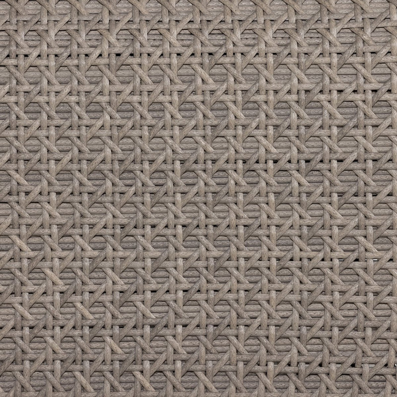 Paige Outdoor Woven Chaise - Weathered Brown