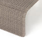 Paige Outdoor Woven Chaise - Weathered Brown
