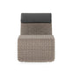 Paige Outdoor Woven Chaise - Weathered Brown