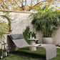 Paige Outdoor Woven Chaise - Weathered Brown