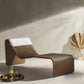 Paige Outdoor Woven Chaise - Natural Woven