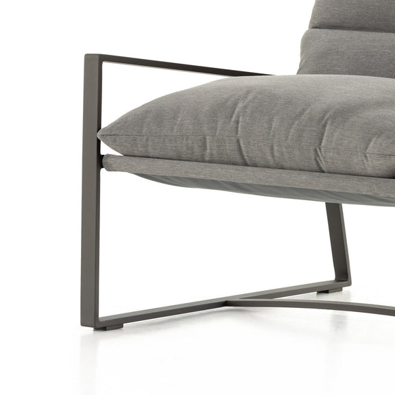 Avon Outdoor Sling Chair - Charcoal
