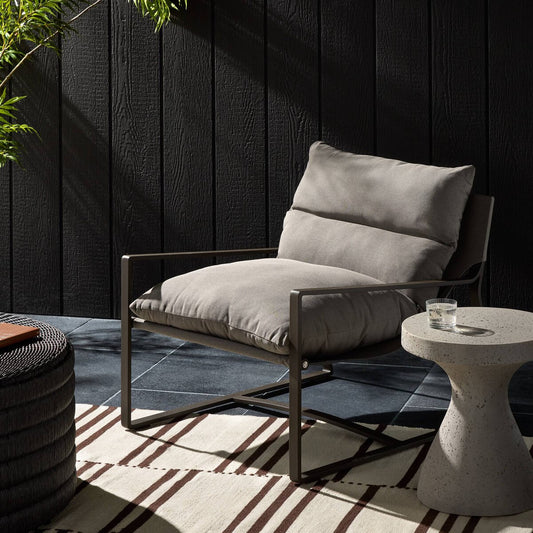 Avon Outdoor Sling Chair - Charcoal