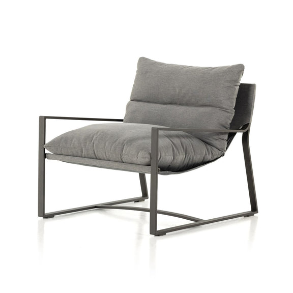 Avon Outdoor Sling Chair - Charcoal