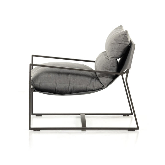 Avon Outdoor Sling Chair - Charcoal