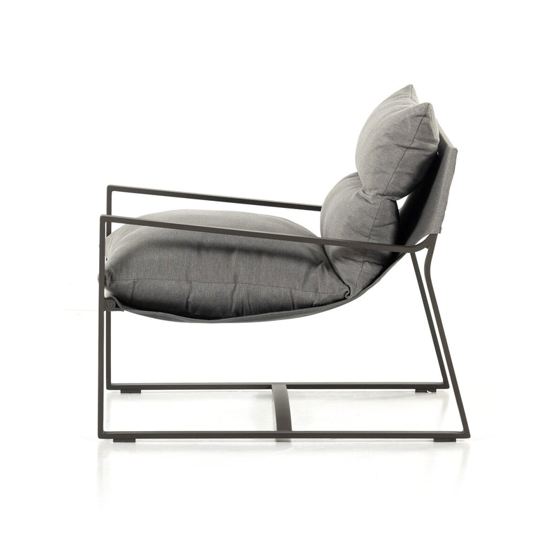 Avon Outdoor Sling Chair - Charcoal