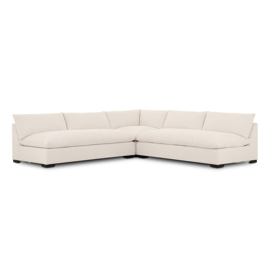 Grant 3-Piece Sectional - Crypton Nomad Snow