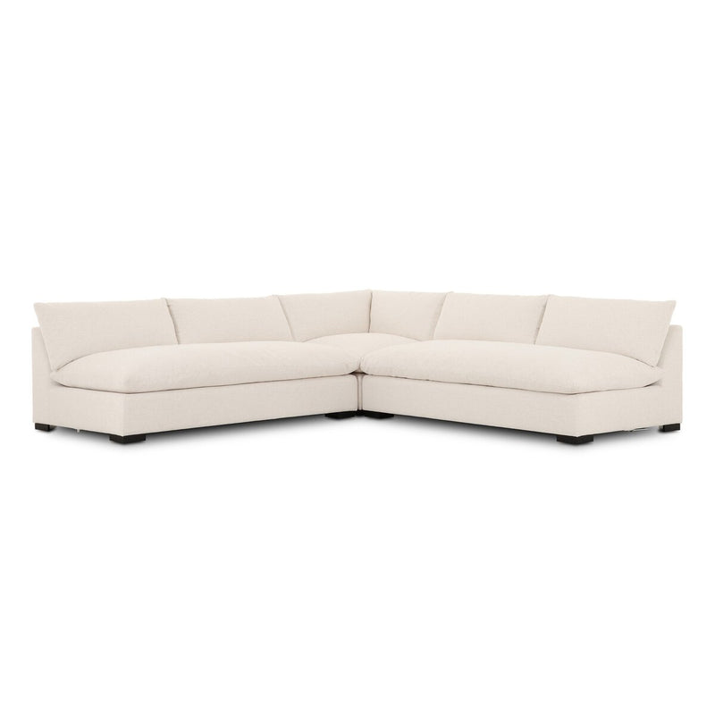 Grant 3-Piece Sectional - Crypton Nomad Snow