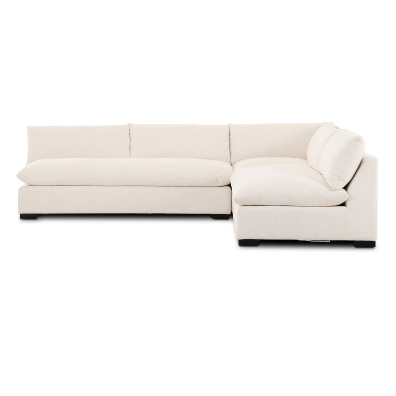 Grant 3-Piece Sectional - Crypton Nomad Snow