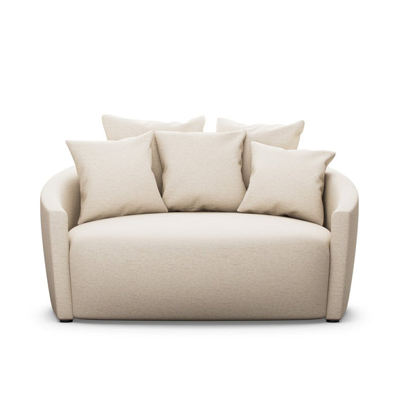 Chloe Media Lounger - Crypton Nomad Snow