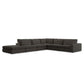 Bloor 5-Piece Sectional - Landale Charcoal