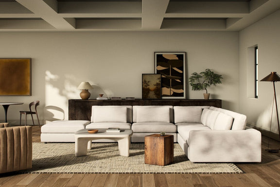 Bloor 5-Piece Sectional - Savoy Parchment