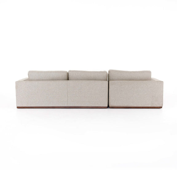 Colt 2-Piece Sectional - Aldred Silver