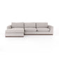 Colt 2-Piece Sectional - Aldred Silver