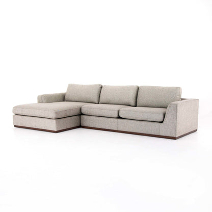 Colt 2-Piece Sectional - Aldred Silver