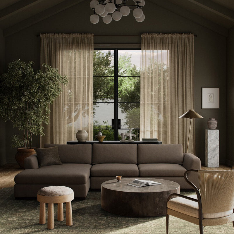 Colt 2-Piece Sectional - Savoy Coffee